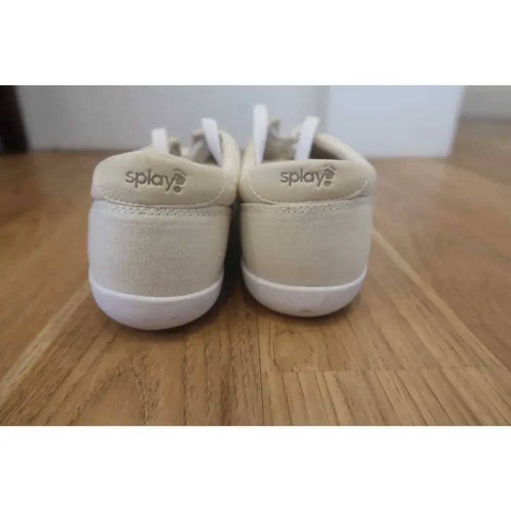 Splay Freestyle 2.0 Barefoot Shoes Cream Women's 10 Men's 8 EUC! - Picture 3 of 7